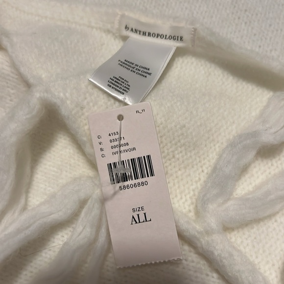 Anthropologie Fringe Scarf Wrap - Picture 4 of 6